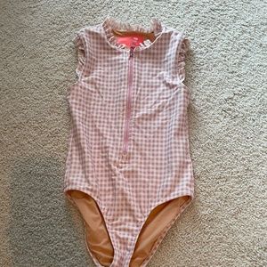 JCrew sleeveless rash guards suit